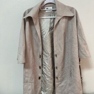 Vintage Beige Women's Coat